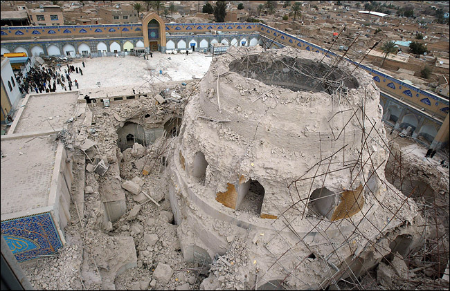 Samarra Mosque After the Blast