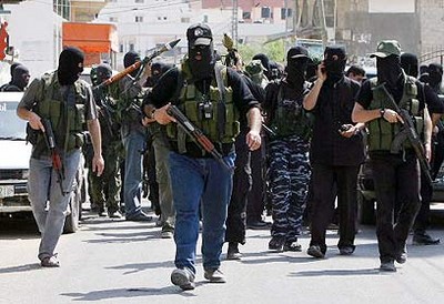 Hamas gunmen take control of Gaza (AFP).
